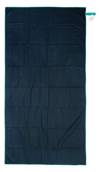 Πετσέτα Microfiber (80x160) Dimcol Quick Dry Navy Blue-Turquoise