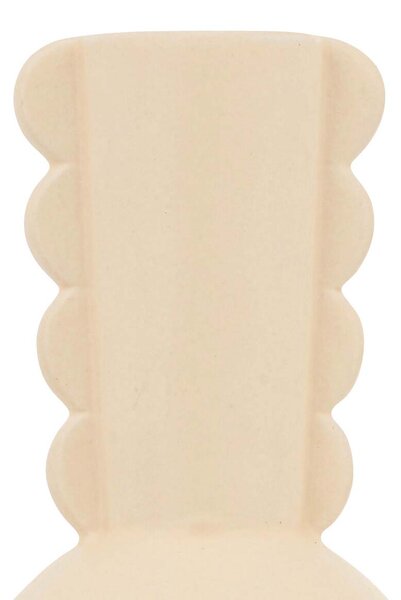 Διακοσμητικό Βάζο (Φ8.5x15.2) A-S Wavy Bliss 204249 Ecru