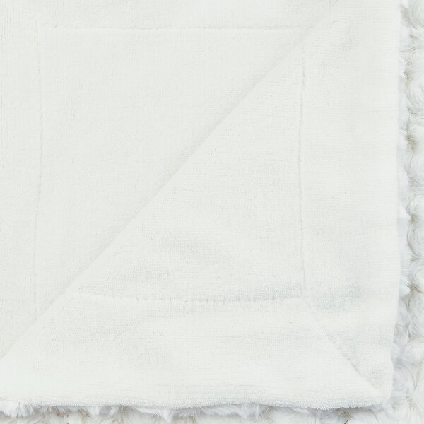 Γούνινη Κουβέρτα Καναπέ (120x160) A-S Boucle Ecru 131501A