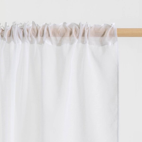 Κουρτίνα Παραθύρου (140x140) Με Τρέσα Easy Home Marimba White