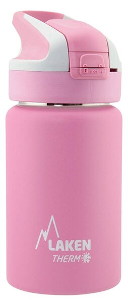 Παγούρι - Θερμός 350ml Με Καλαμάκι Laken Ροζ
