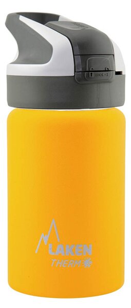 Παγούρι - Θερμός 350ml Με Καλαμάκι Laken Κίτρινο