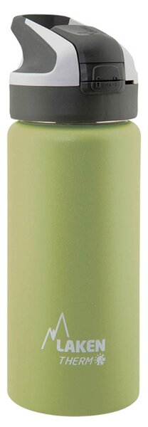 Παγούρι - Θερμός 500ml Με Καλαμάκι Laken Χακί