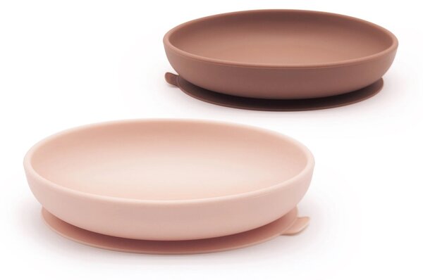 Πιάτα Σιλικόνης (2τμχ) Ekobo Ροζ - Terracotta ΕΚΒ90062