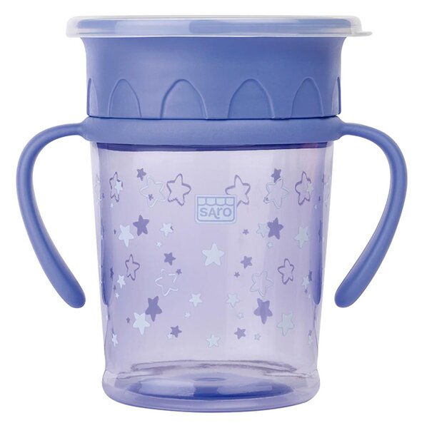 Ποτήρι Εκπαιδευτικό 225ml Saro Blue 51441