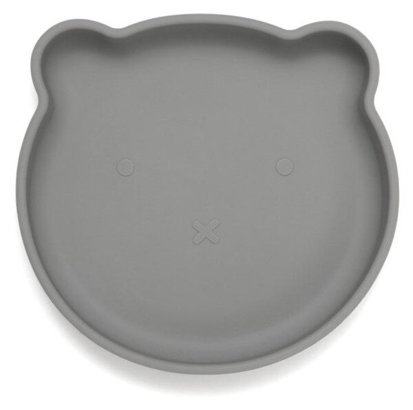 Πιάτο Σιλικόνης (16x17x3) Petit Monkey PTM-SP2 Pewter Green