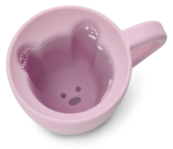 Κούπα Με Χερούλι 145ml Melii Αρκουδάκι Pink