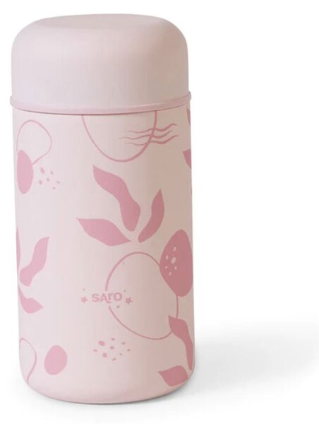 Βρεφικό Θερμός Φαγητού 500ml Saro Leaves Dusty Pink 52242