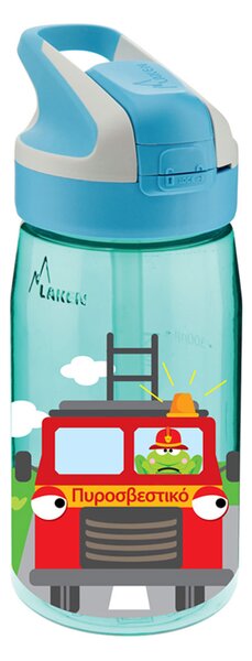 Παγούρι 450ml Με Καλαμάκι Laken Οχήματα