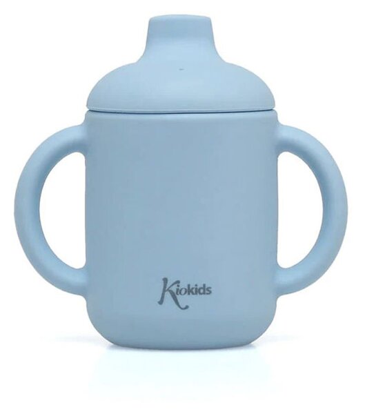 Ποτήρι Εκπαιδευτικό Σιλικόνης 120ml Kiokids Σιέλ 3544