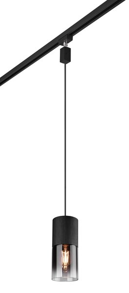 Φωτιστικό Κρεμαστό Trio Lighting DUOLINE 73060132 Μαύρο Ματ (Black Mat)