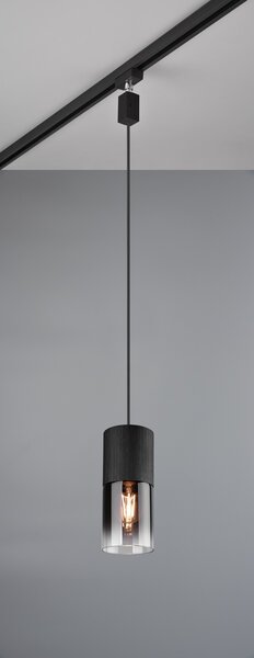 Φωτιστικό Κρεμαστό Trio Lighting DUOLINE 73060132 Μαύρο Ματ (Black Mat)