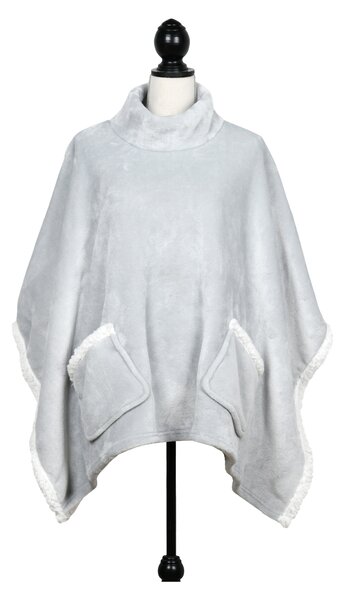 Πόντσο Fleece Γυναικείο S-F Sweety Perle P1D345003