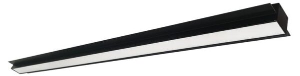 Γραμμικό Φωτιστικό Χωνευτό Viokef Sasa 3917-04058-3-B-P-N L580 3000K Μαύρο Ματ