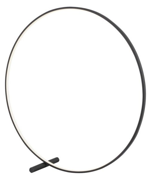 Φωτιστικό Επιδαπέδιο Viokef Circle 4303000 3000K Μαύρο Ματ