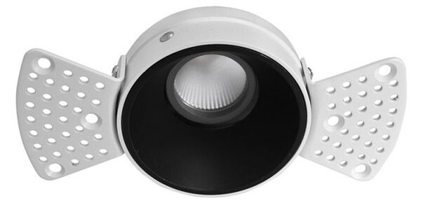 Φωτιστικό Χωνευτό Viokef Alea 3914-111B-3-S-38 3000K Μαύρο Ματ