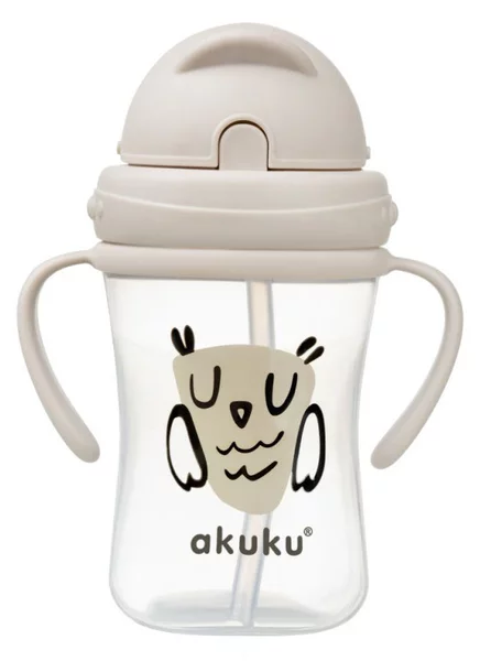 Παγούρι Με Καλαμάκι 300ml Akuku Owl