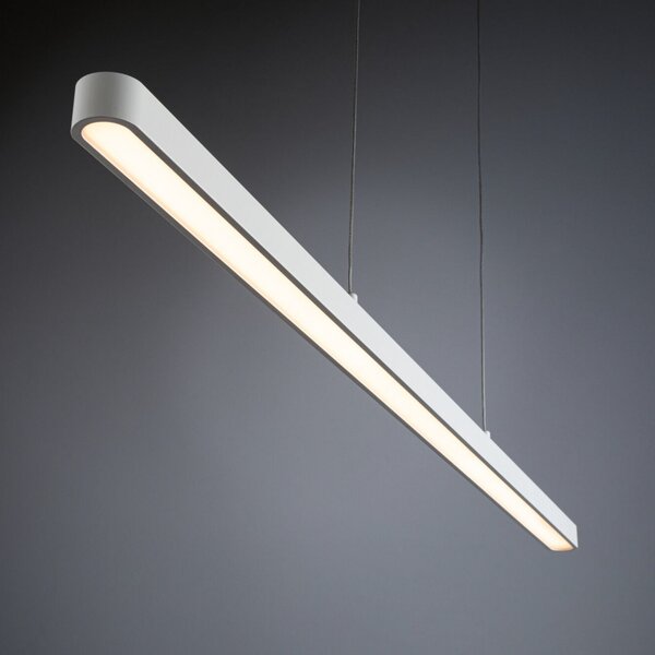 Paulmann Φωτιστικό LED Lento, λευκό, 100 εκ., φωτισμός προς τα πάνω/κάτω,, ρυθμιζόμενος, Λευκό, Σαλόνι / τραπεζαρία, Αλουμίνιο, σύγχρονο
