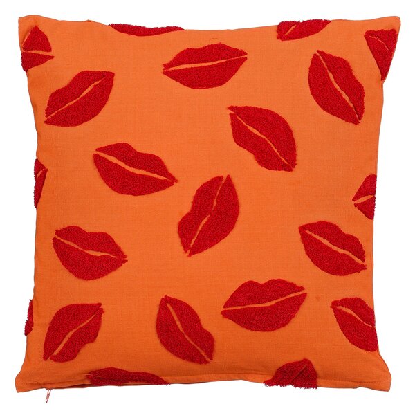 Διακοσμητικό Μαξιλάρι (45x45) Edelman Lips Orange 1130931