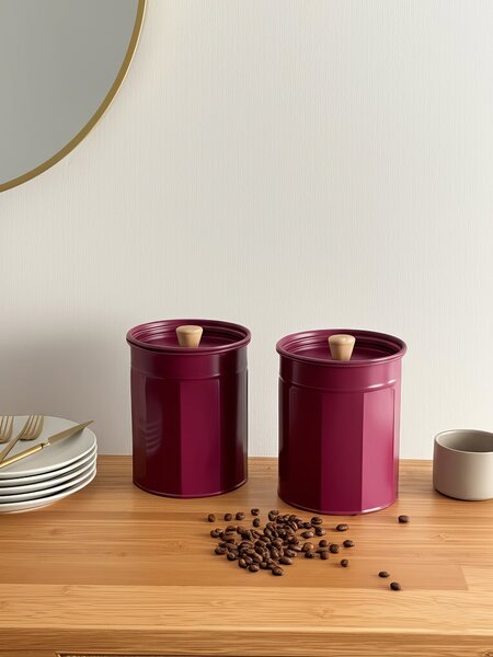 Sinsay - Δοχείο αποθήκευσης τροφίμων με καπάκι - σκουρο βιολετι