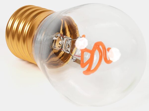 Sinsay - Διακοσμητική λάμπα LED σε σχήμα λαμπτήρα Edison - ροζ παστελ