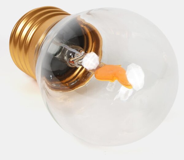 Sinsay - Διακοσμητική λάμπα LED σε σχήμα λαμπτήρα Edison - κιτρινο