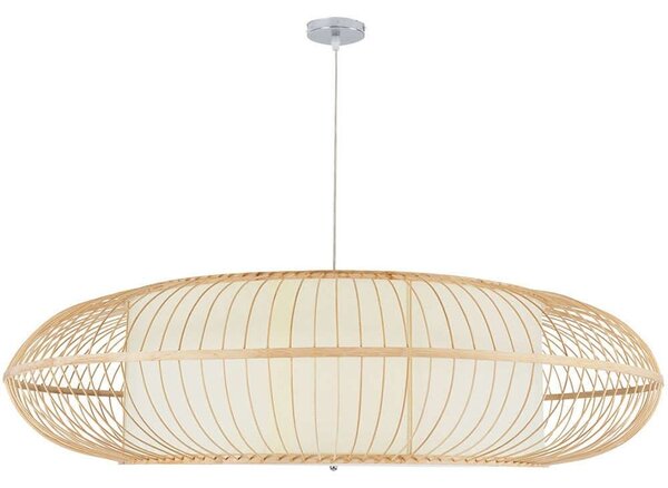 Φωτιστικό Οροφής Fernando 01782 Φ120x31cm 1xE27 Beige GloboStar