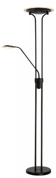 Φωτιστικό Δαπέδου Champion-Led 19792/24/30 30x180cm 20W LED 3000K Dimmable Black Lucide