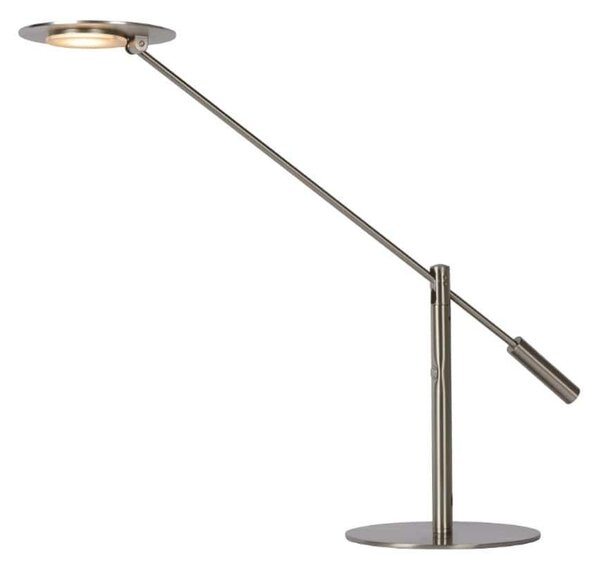 Φωτιστικό Επιτραπέζιο Anselmo 19666/09/12 18x24cm 9W LED 3000K Dimmable Chrome Lucide