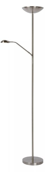 Φωτιστικό Δαπέδου Zenith 19791/24/12 25,4x180cm 20W 2xLED 3000K Dimmable Chrome Lucide