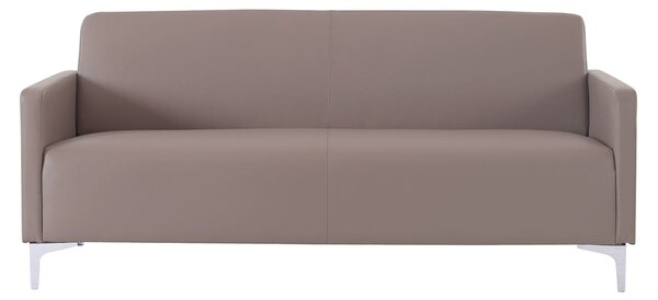 STYLE Καναπές Σαλονιού Καθιστικού, 2Θέσιος, Pu Cappuccino K/D 1τμχ