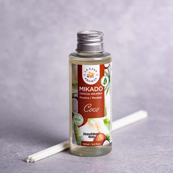 Αρωματικό Χώρου 100ml Με Στικς La Casa De Los Aromas 039899 Καρύδα