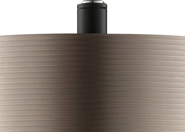 Brilliant Επιτραπέζιος φωτισμός LED Axion, μαύρο/καφέ, ύψος 45 εκ., CCT, ρυθμιζόμενος, Μαύρο, Σαλόνι / τραπεζαρία, Μέταλλο, σύγχρονο