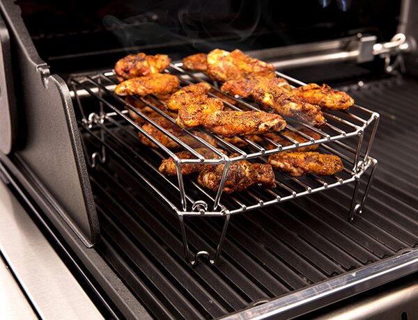Σετ σχάρες BBQ Broil King με πόδια και διαστάσεις 22x28x12cm - 2 τεμάχια