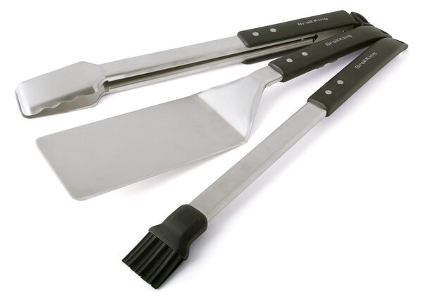 Σετ Εργαλείων για BBQ Broil King Imperial με σπάτουλα, λαβίδα και πινέλο - 3 τεμάχια