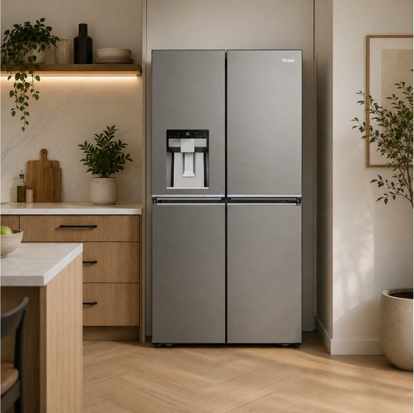 Ψυγείο Multidoor Haier HCR7918EIMP No Frost με Συνολική Χωρητικότητα 601L, Ενεργειακή Κλάση Ε και Ύψος 177.5cm