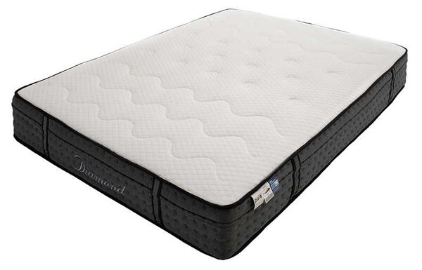 Στρώμα Diamond pakoworld pocket spring+gel memory foam 25-27cm 150x200εκ