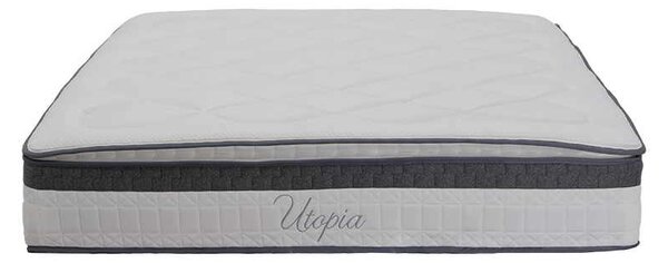 Στρώμα Utopia pakoworld pocket spring με ανώστρωμα aloe vera 30-32cm 160x200εκ