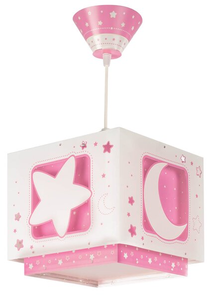 Παιδικό Φωτιστικό Οροφής Μονόφωτο Ango Moonlight Pink 63232MS