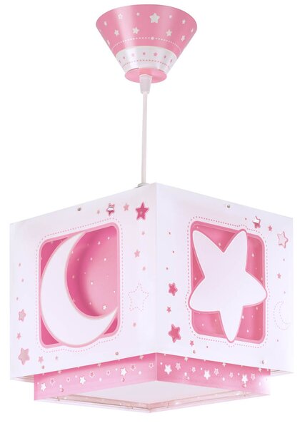 Παιδικό Φωτιστικό Οροφής Μονόφωτο Ango Moonlight Pink 63232MS