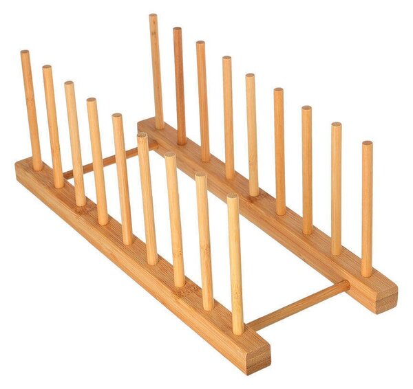 Πιατοθήκη Ντουλαπιού (34x12.2x14.1) Estia Bamboo Essentials 01-17279
