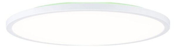 Paulmann LED Panel Atria Shine, Ø40cm, RGBW, λευκό, IP20, ρυθμιζόμενη ένταση, ρυθμιζόμενος, Λευκό, Μελέτη / Γραφείο, Πλαστικό, σύγχρονο