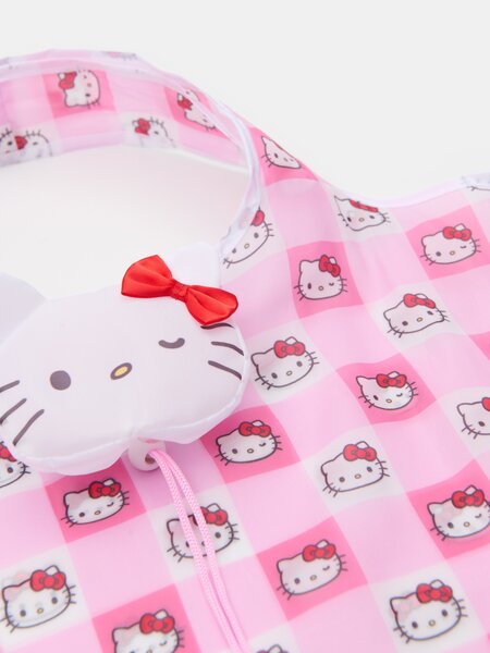 Sinsay - Πτυσσόμενη τσάντα αγορών Hello Kitty - ροζ παστελ