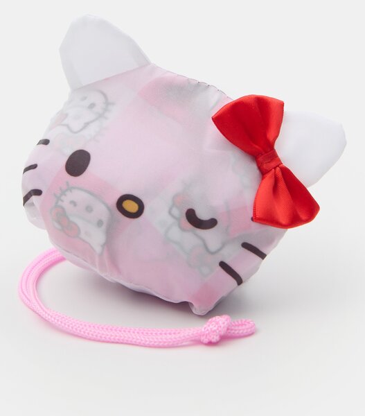 Sinsay - Πτυσσόμενη τσάντα αγορών Hello Kitty - ροζ παστελ