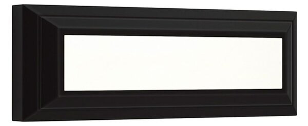 Απλίκα LED Εξωτερικού Χώρου Heronia Dioni Black 42-0014