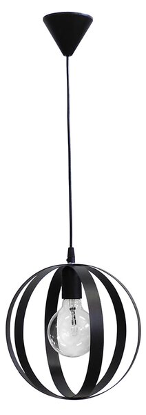 Φωτιστικό Οροφής Μονόφωτο Heronia Lama Black 34-0068