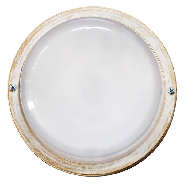 Απλίκα Εξωτερικού Χώρου Heronia Luisa White/Bronze 13-0118