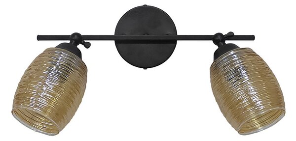 Σποτ Δίφωτο Heronia Barrel Black/Meli 01-0381