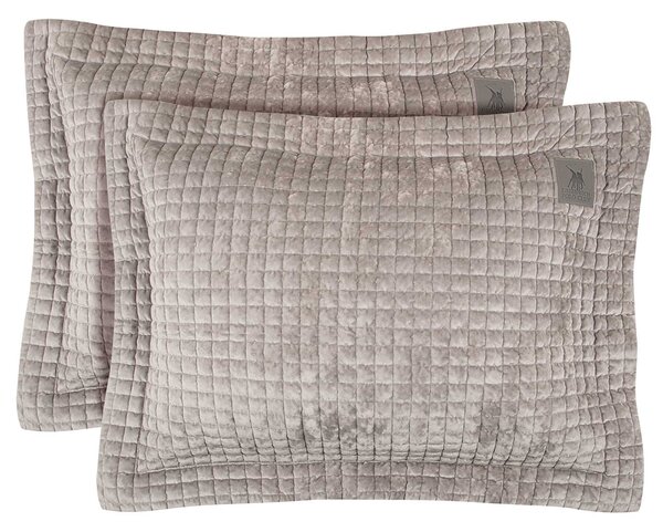 Ζεύγος Μαξιλαροθήκες Oxford (50x70) Greenwich Polo Club Classic 4432 Taupe