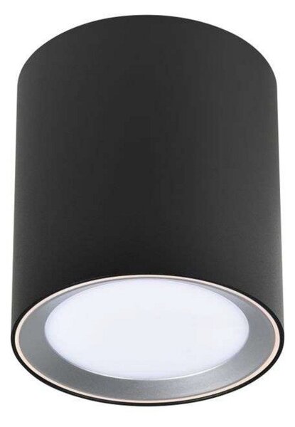Nordlux LED σποτ οροφής Landon Smart, μαύρο, ύψος 14 cm, ρυθμιζόμενος, Μαύρο, Σαλόνι / τραπεζαρία, Μέταλλο